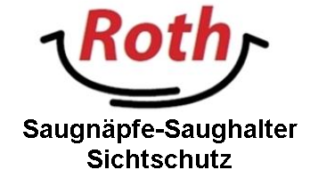 Roth Saughalter, Saugnäpfe, Sichtschutz